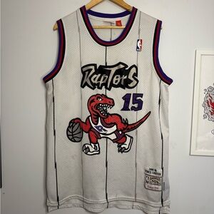 Toronto Raptors Vince Carter Jersey Mitchell & Ness XL